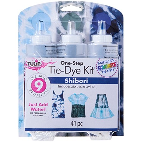 Tulip One-Step Tie-Dye Kit One-Step Tie Kit Fabric Dye, Shibori