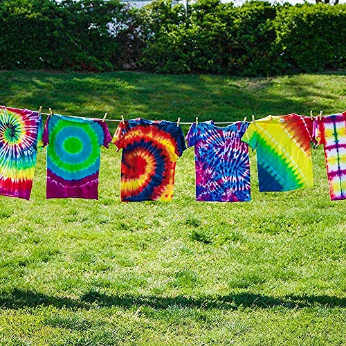 Tulip One-Step Tie-Dye Kit One-Step Tie Kit, Rainbow DIY, Fun, Non...