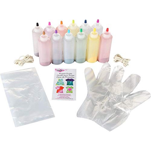 Tulip One-Step Tie-Dye Kit One-Step Tie Kit, Rainbow DIY, Fun, Non...