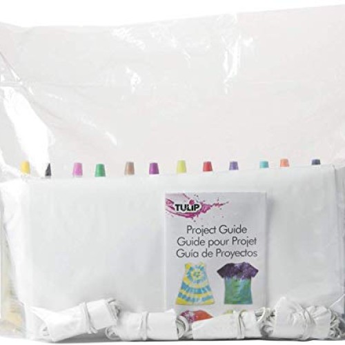 Tulip One-Step Tie-Dye Kit One-Step Tie Kit, Rainbow DIY, Fun, Non...