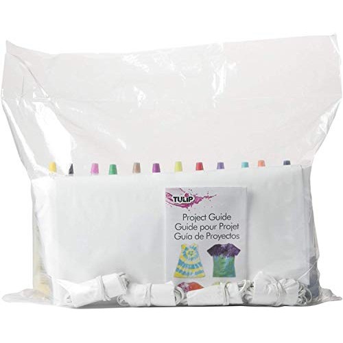 Tulip One-Step Tie-Dye Kit One-Step Tie Kit, Rainbow DIY, Fun, Non...