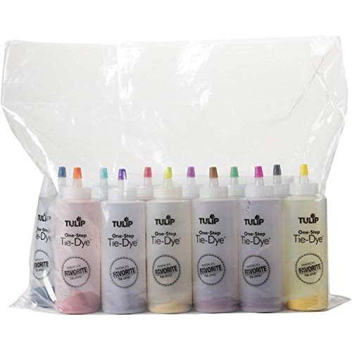 Tulip One-Step Tie-Dye Kit One-Step Tie Kit, Rainbow DIY, Fun, Non...