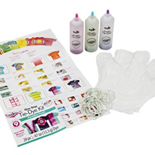 Tulip One-Step Tie-Dye Kit Premium Dye and Supplies, Easy Techniqu...