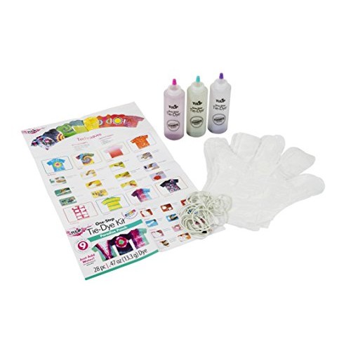Tulip One-Step Tie-Dye Kit Premium Dye and Supplies, Easy Techniqu...