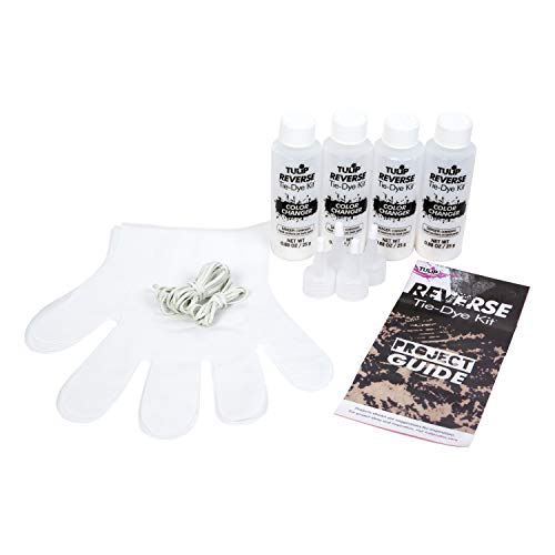 Tulip One-Step Tie-Dye Kit Reverse Tie Dye, Multi