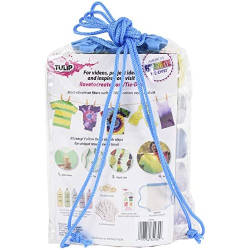 Tulip One-Step Tie-Dye Kit Tulip One-Step Drawstring Bag Tie-Dye Kit