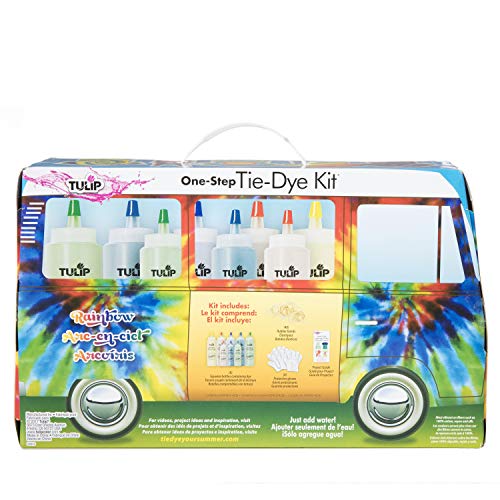 Tulip One-Step Tie-Dye Kit Tulip One-Step Road Trip Bus Kit Rainbo...