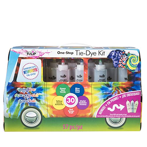 Tulip One-Step Tie-Dye Kit Tulip One-Step Road Trip Bus Kit Rainbo...