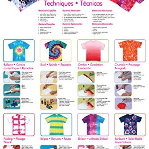 I Love To Create Tulip One-Step Tie-Dye Kit, Large, Luau