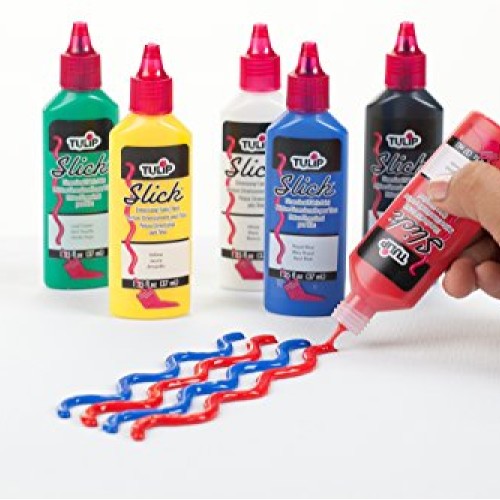 Tulip 825 Washable Slick 3D Fabric Paint Set