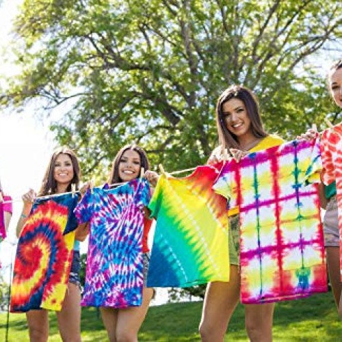 TULIP One Step Kit: Kaleidoscope, 12 Colors Tie Dye
