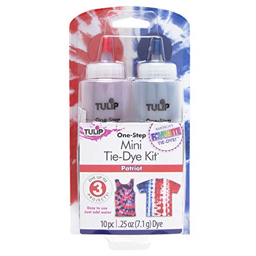 Tulip One-Step Tie Dye Kit, Mini, Patriot, 2-Pack