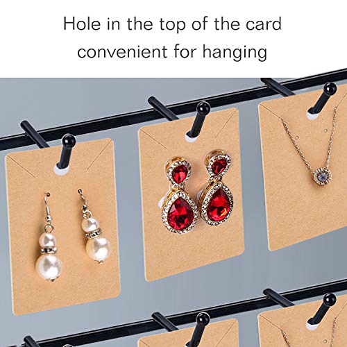 TUPARKA 120 Pack Earring Holder Cards, Necklace Display Cards with...