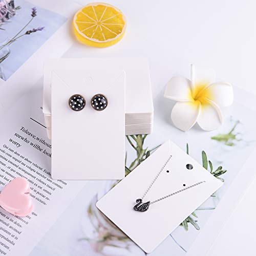 TUPARKA 120 Pcs Earring Display Card, Necklace Display Cards with1...