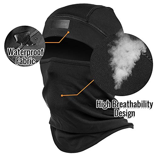 Ski Mask - Balaclava face Mask Wind Water Resistant for Cold Weath...