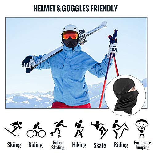 Ski Mask - Balaclava face Mask Wind Water Resistant for Cold Weath...