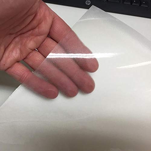 Clear Vinyl Self-Adhesive Laminate 12 x 15FT Roll, for Cricut, Si...