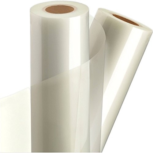 Clear Vinyl Self-Adhesive Laminate 12 x 15FT Roll, for Cricut, Si...