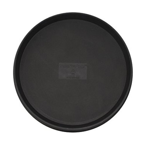 Tusco Products TR22BK Round Saucer, 22-Inch Diameter, Black
