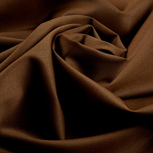 Tuva Textiles Super 120 100% Italian Merino Wool Camel Fabric By T...