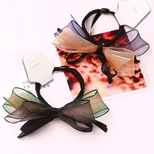 Twdrer 400PCS Blank White Kraft Paper Jewelry Necklace Bracelet Ea...