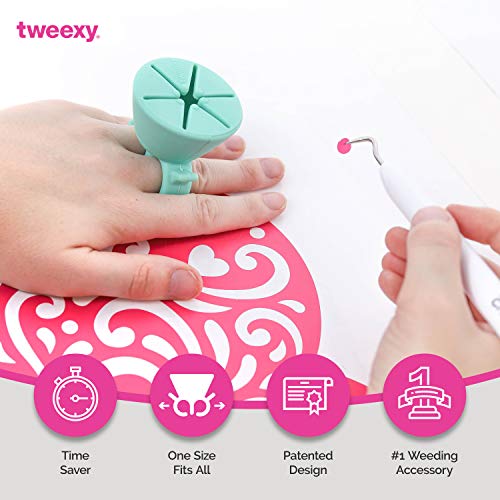 tweexy Craft Vinyl Weeding Scrap Collector Ring for Heat Transfer ...