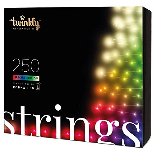 Twinkly - TWS250SPP Special Edition 250 RGB+White LED String Light...