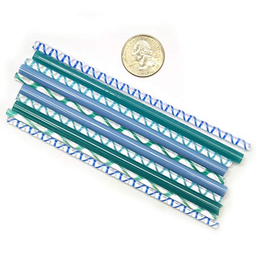 Blues Rod and Twisted Cane Assortment - 96 Coe