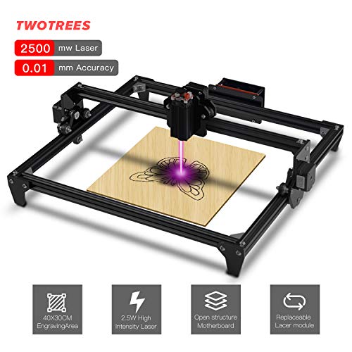Twotrees DIY CNC Laser Engraver Kits Input 7500mw Wood Carving Eng...
