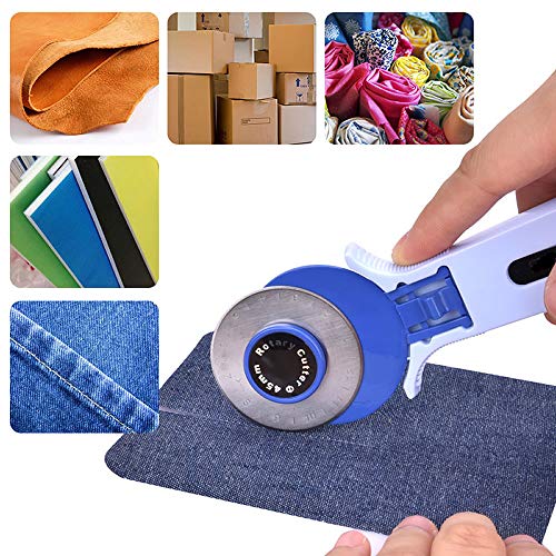 TXIN 2 Pack Professional 28mm 45mm Rotary Cutter Roller Cutting To...