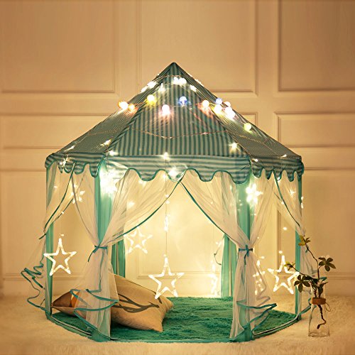 Princess Castle Play House Large Outdoor Kids Play Tent for Girls ...