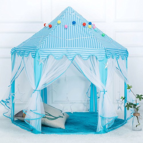 Princess Castle Play House Large Outdoor Kids Play Tent for Girls ...