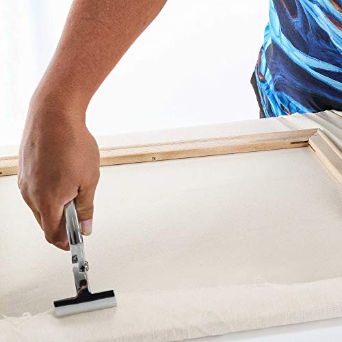 U.S. Art Supply 63 Wide x 6 Yard Long Canvas Roll - 100% Cotton 1...