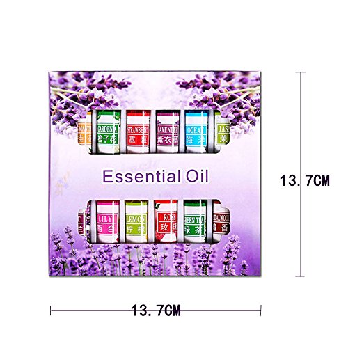 vmree Top 12 Essential Oils Gift Set for Diffuser Humidifier, Mass...