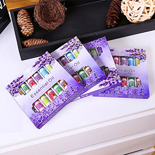 vmree Top 12 Essential Oils Gift Set for Diffuser Humidifier, Mass...