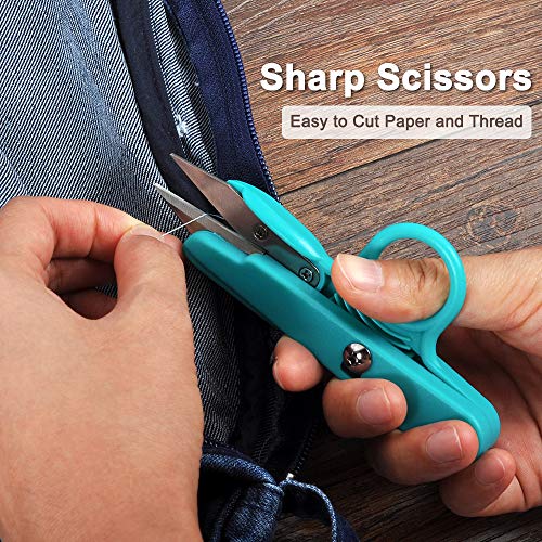 UCEC 12 Packs Yarn Scissors Fabric Scissors Embroidery Scissors, M...