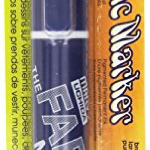 Uchida 622-C-33 Marvy Broad Point Fabric Marker, Navy