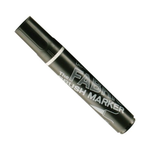 Uchida 722-C-1 Marvy Fabric Brush Point Marker, Black