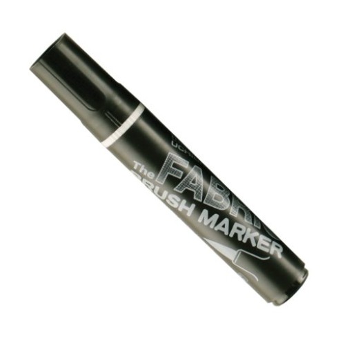 Uchida 722-C-1 Marvy Fabric Brush Point Marker, Black