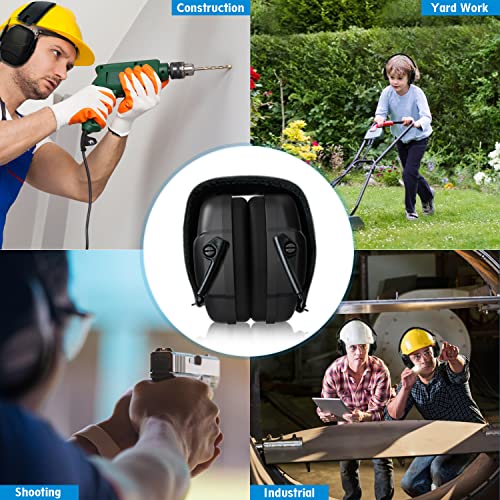 ucho 34dB Shooting Ear Protection - Special Designed Ear Muffs Lig...