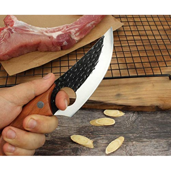Butcher Knives, Kitchen Knife, Hand Forged Fishing Filet & Bait Kn...