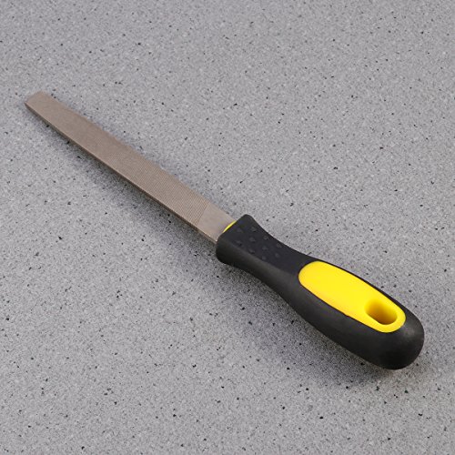 UEETEK 6-inch Hardened Steel File Flat Metal File Sharpening Tools...