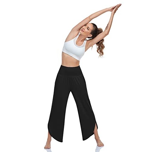 UEU Womens Wide Leg Yoga Pants High Waisted Comfy Dance Sweatpant...