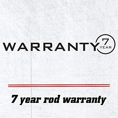 Ugly Stik 6 Hi-Lite Spinning Fishing Rod and Reel Combo, Orange, ...