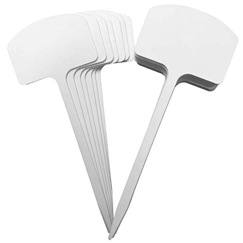 Ugold Durable Extra Thick T-Style Plastic Plant Labels Nursery Gar...