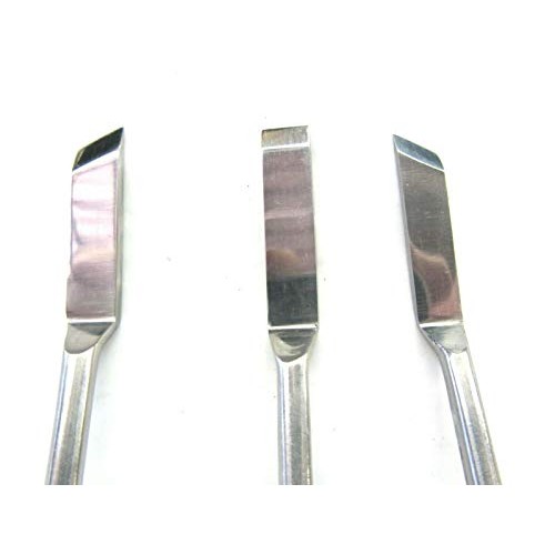 3pc Dog Leg Chisels Wood Carving Relief Cabinet Pattern Makers RAM...