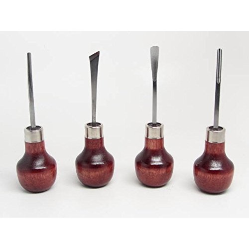 Enlow Carving Faces Workbook & 4pc Woodcarving Tool Set Customized...