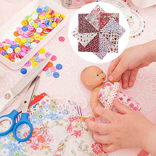 50pcs 10 x 10 100% Printed Cotton Quilting Fabric Bundle Squares ...