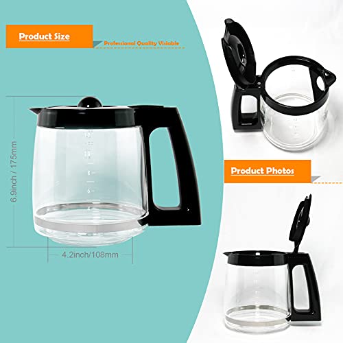 Ulrempart 12-Cup Replacement Coffee Carafe Pot | Compatible with H...