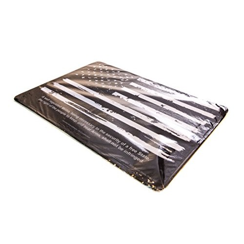 Ultimate Rifle Build Distressed Flag Cleaning Mat 11x17